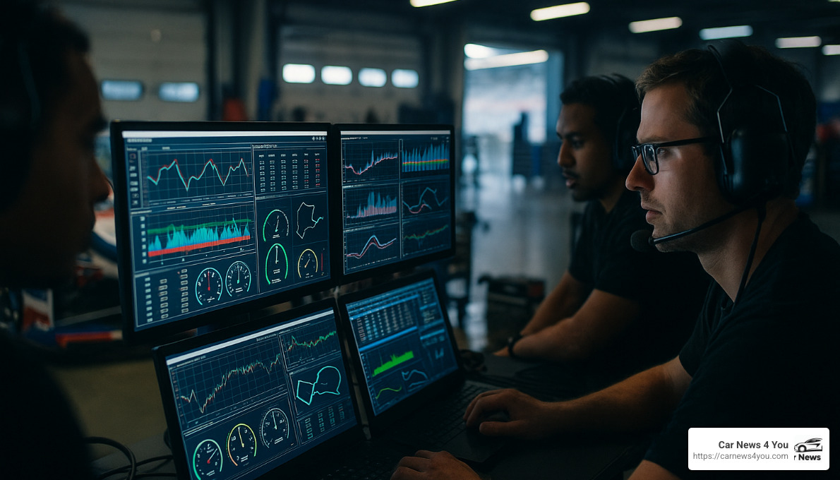 Race car telemetry systems