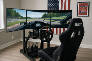 Racing simulator training