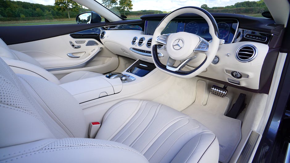 luxury car interior design trends